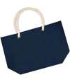 W680 Westford Mill Nautical Beach Bag French Navy colour image